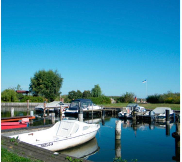 Sonniges Ferienhaus Fischer-Huus Vor Usedom & Direkt Am Haff Und Wasserzugang Mönkebude 외부 사진