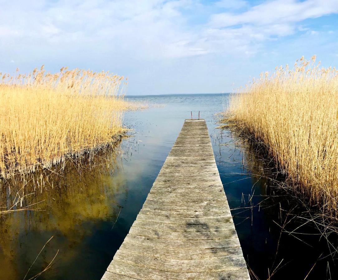 Sonniges Ferienhaus Fischer-Huus Vor Usedom & Direkt Am Haff Und Wasserzugang Mönkebude 외부 사진