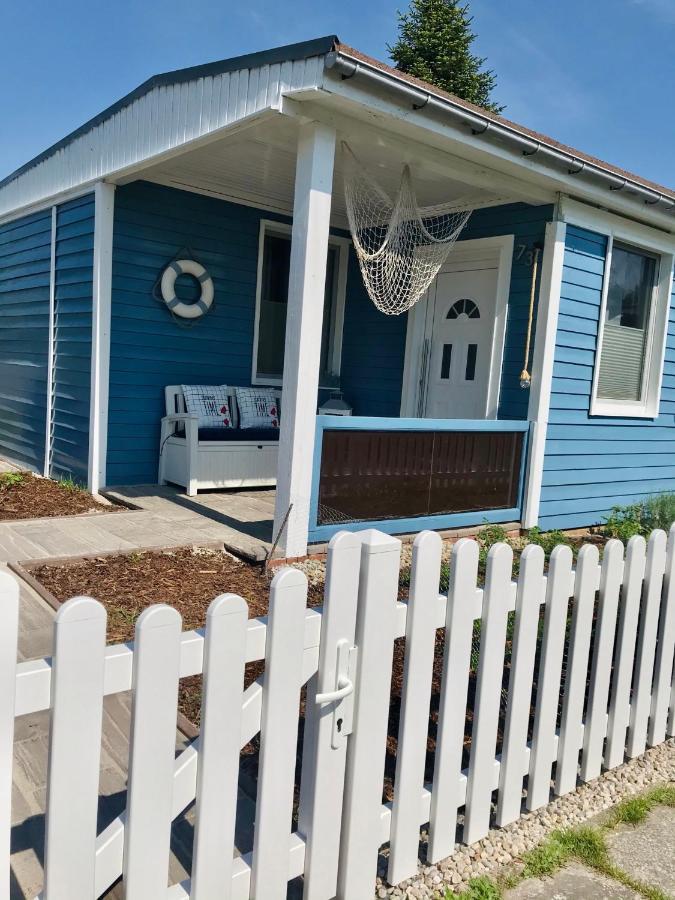 Sonniges Ferienhaus Fischer-Huus Vor Usedom & Direkt Am Haff Und Wasserzugang Mönkebude 외부 사진